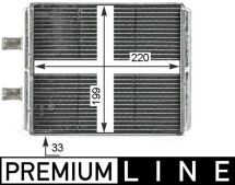 Радiатор опалення IVECO DAILY