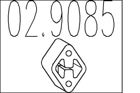Монтажне кільце вихлопної системи (D (внутр.) - 55,6 мм; D (наружн.) - 69,5 мм; Висота - 12,8 мм)