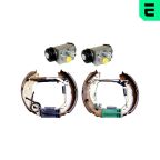 Гальмівні колодки барабанні