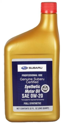 Моторна олива Subaru SYNTHETIC OIL 0W-20, 0,946л