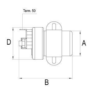 Реле стартера втягуюче MB Vario 96- = 231267 Реле стартера втягуюче MB Vario 96- = 231267