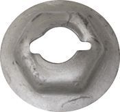 Затискач, декоративна/захисна накладка