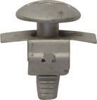 Затискач, декоративна/захисна накладка