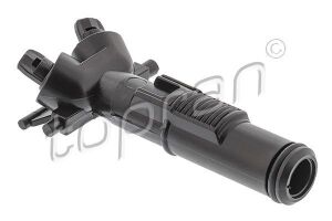 Форсунка подачі води для миття, система очищення фар