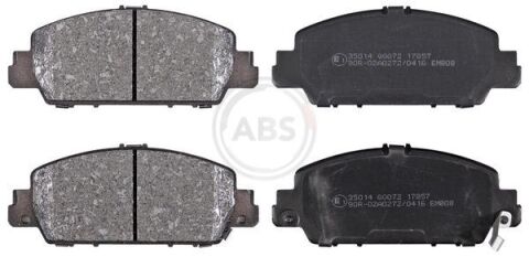 Комплект тормозных колодок, дисковый тормоз