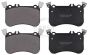 Комплект тормозных колодок, дисковый тормоз, фото 1 - интернет-магазин Auto-Mechanic