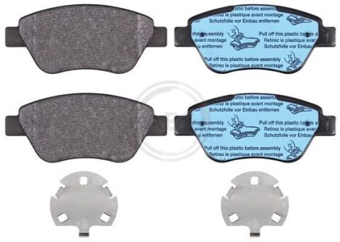 Комплект гальмівних накладок, дискове гальмо