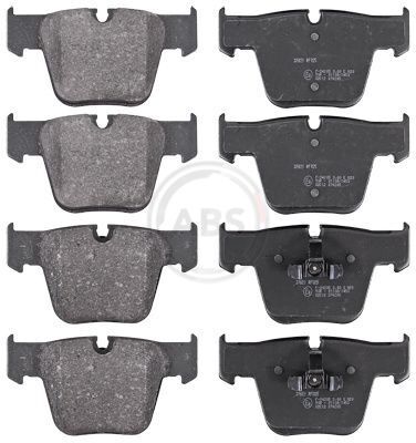 Комплект гальмівних накладок, дискове гальмо Комплект гальмівних накладок, дискове гальмо