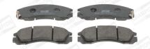 Комплект гальмівних накладок, дискове гальмо