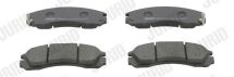 Комплект гальмівних накладок, дискове гальмо