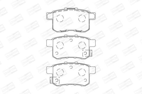 Комплект гальмівних накладок, дискове гальмо