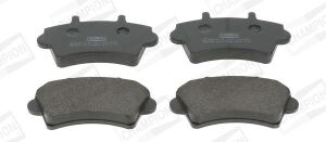 Комплект гальмівних накладок, дискове гальмо
