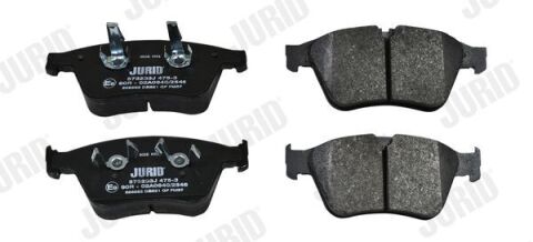 Комплект гальмівних накладок, дискове гальмо