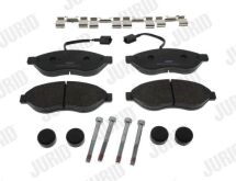 Комплект гальмівних накладок, дискове гальмо