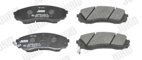 Комплект гальмівних накладок, дискове гальмо