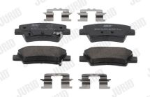 Комплект гальмівних накладок, дискове гальмо Комплект гальмівних накладок, дискове гальмо