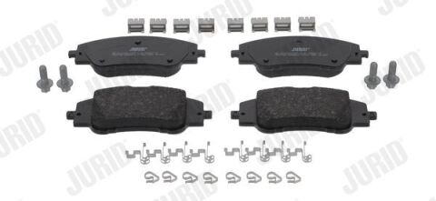 Комплект гальмівних накладок, дискове гальмо