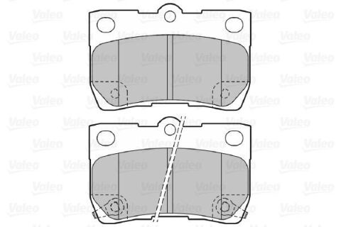 Комплект тормозных колодок, дисковый тормоз