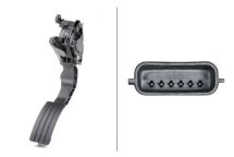 Датчик, положення педалі ходу