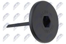 Запірна кришка, розшир. бачок рульового мех. з підсилювачем 