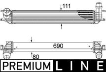 Охолоджувач наддувального повітря