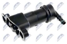 Форсунка подачі води для миття, система очищення фар 