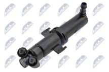 Форсунка подачі води для миття, система очищення фар 