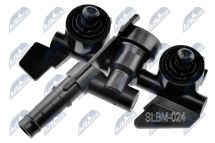 Форсунка подачі води для миття, система очищення фар 