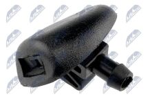 Форсунка подачі води для миття, система склоочисників 