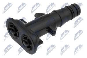 Форсунка подачі води для миття, система очищення фар