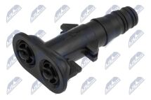 Форсунка подачі води для миття, система очищення фар 