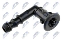 Форсунка подачі води для миття, система очищення фар 