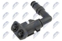 Форсунка подачі води для миття, система очищення фар 