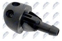 Форсунка подачі води для миття, система склоочисників 