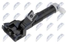 Форсунка подачі води для миття, система очищення фар 