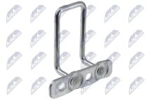 Напрямна, кнопка механічного блокування дверей 