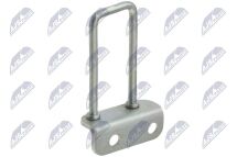 Напрямна, кнопка механічного блокування дверей 