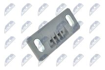 Напрямна, кнопка механічного блокування дверей 