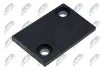 Напрямна, кнопка механічного блокування дверей 