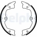 Комплект гальмівних колодок, стоянкове гальмо