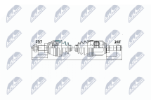 Приводний вал 