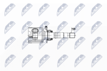 Комплект шарнірів, приводний вал 