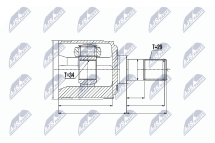 ШРКШ півосі