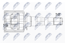 Шарнирный комплект, приводной вал Шарнирный комплект, приводной вал