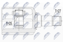 Шарнирный комплект, приводной вал 