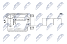 Комплект шарнірів, приводний вал 