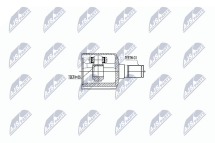 Комплект шарнірів, приводний вал 