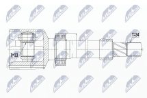 Комплект шарнірів, приводний вал 
