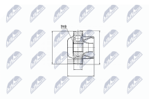 Шарнір, карданний вал 