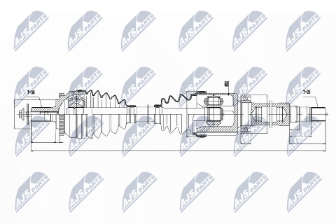 Приводний вал Приводний вал
